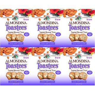 Almondina Toastees, Lemon Poppy Almond