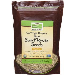 Sunflower Seeds, Unsalted, Certified Organic Raw