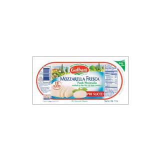 Fresh Mozzarella Cheese, Sliced