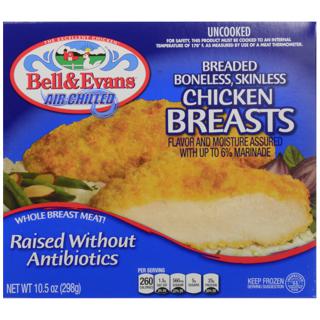 Chicken Breasts, Breaded Boneless Skinless