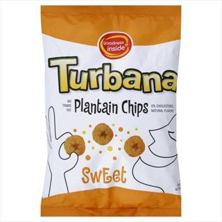 Turbana, Plantain Chips, Sweet