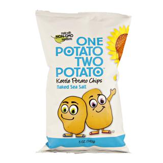 Kettle Potato Chips, Naked Sea Salt