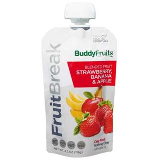 Blended Fruit, Strawberry, Banana & Apple