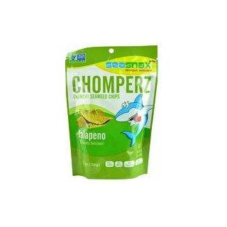 Chomperz Crunchy Seaweed Chips, Jalapeno