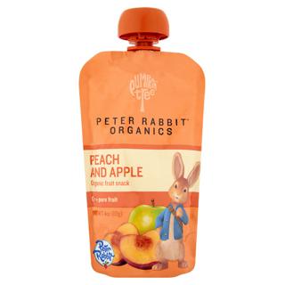 Fruit Puree, Organic, Apple Peach