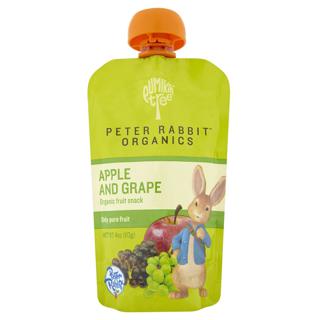 Organic Apple and Grape 100% Pure Fruit Snack