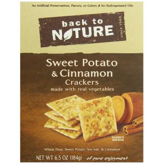 Crackers, Sweet Potato & Cinnamon