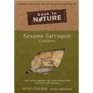 Sesame Tarragon Crackers