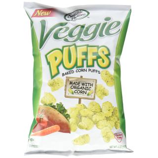 Baked Corn Puffs, Veggie Puffs