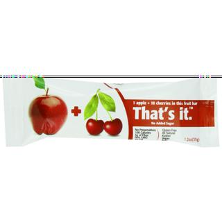 Fruit Bar, Apple + Cherries