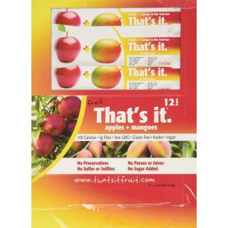 Apple + Mango Fruit Bar