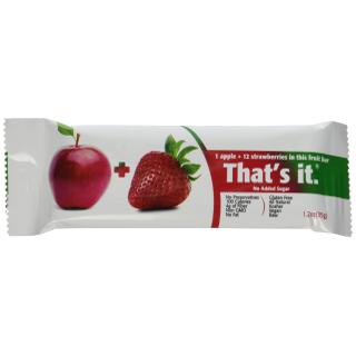 Fruit Bars, Apple & Strawberries