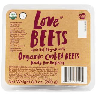 Organic Cooked Beets