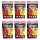 Strawberries & Bananas, Freeze-Dried Sliced