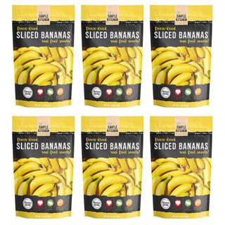 Sliced Bananas, Freeze-Dried