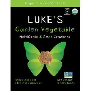 MultiGrain & Seed Crackers, Garden Vegetable