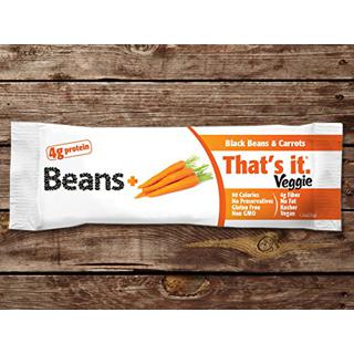 Veggie Bar, Black Beans & Carrots