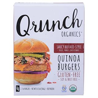 Saucy Buffalo Quinoa Burger