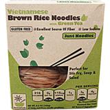 Vietnamese Brown Rice Noodles With Green Tea