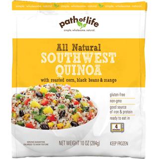 Southwest Quinoa with Roasted Corn, Black Beans & Mango