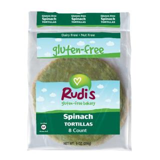 Tortillas, Spinach
