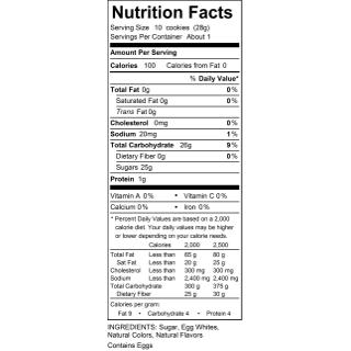 Krunchy Melts Meringues 1 Oz