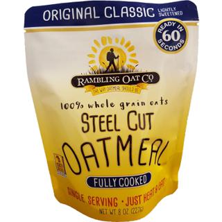 Steel Cut Oatmeal, Cooked