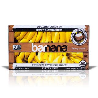 Organic Coconut Chewy Banana Bites