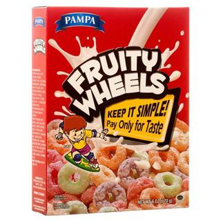 Cereal, Fruity Wheels