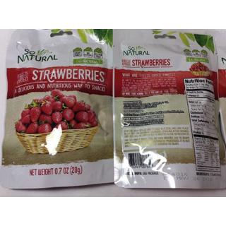 Strawberries, Freeze Dried