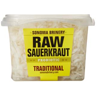 Sauerkraut, Raw, Traditional, Probiotic