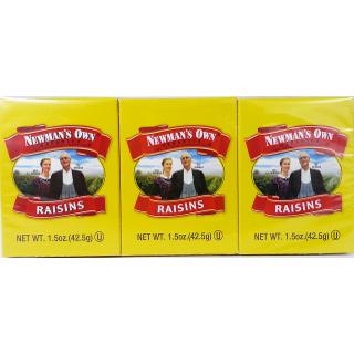 Newman's Own Organics Raisins 6 Ea