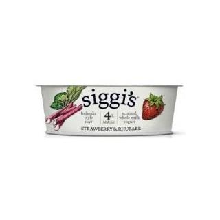 Strained Whole-Milk Yogurt, Strawberry & Rhubarb